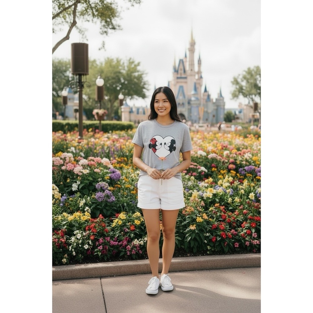 New Disney X Kate Spade New York Minnie & Mickey T-shirt Medium SOLD OUT Walt M - Picture 8 of 10